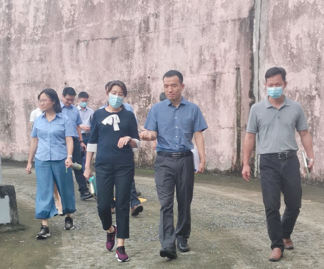 深圳水务集团领导赴深圳市莲塘供水服务有限公司调研指导