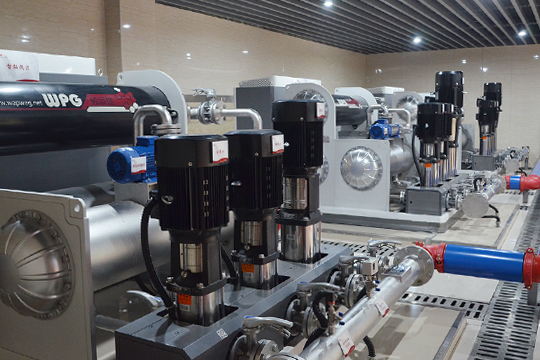 州首创水务首家智慧标准泵房落户万科城小区_