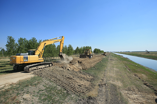 筑牢防洪安全大堤拉开保油度汛大幕